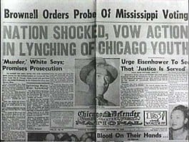 Emmett Till Newspaper