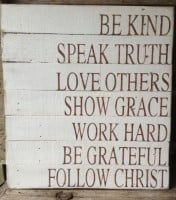 speak truth follow christ