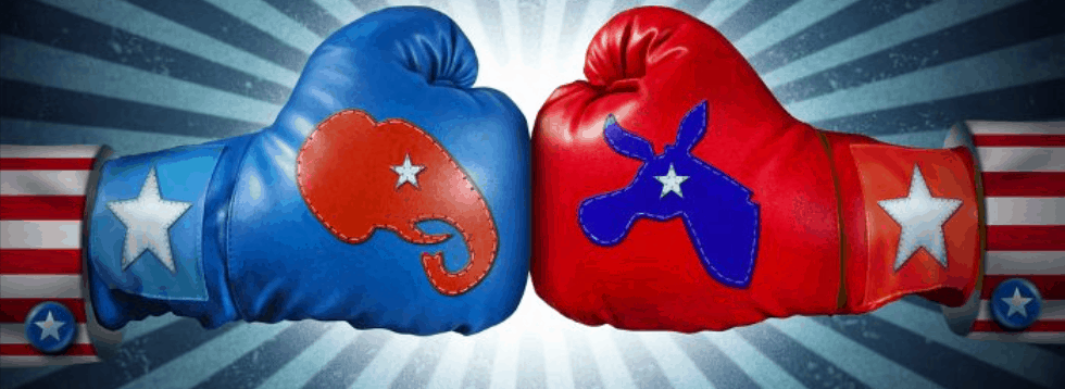 Political Boxing Gloves