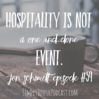 How to Simplify Hospitality with Jen Schmidt