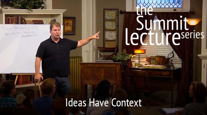 Summit Lecture Series: Ideas Have Context