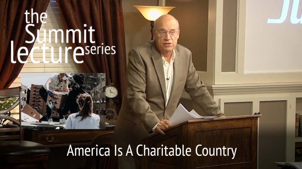 Summit Lecture Series: America Is A Charitable Country